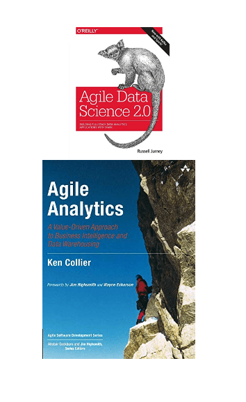 Analytics book covers