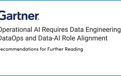 Gartner:  Operational AI Requires Data Engineering, DataOps, and Data-AI Role Alignment