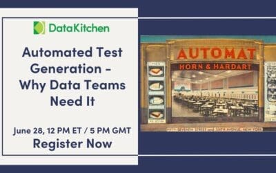 UPCOMING WEBINAR: Automated Test Generation – Why Data Teams Need It