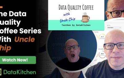 The Data Quality Coffee Series With Uncle Chip