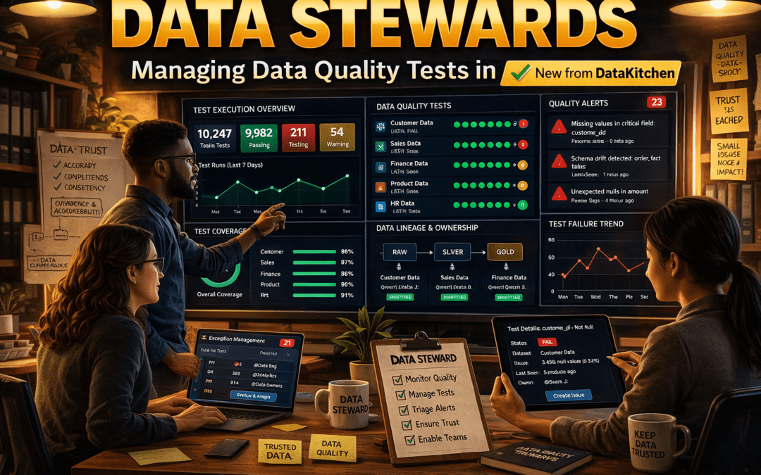 DataKitchen Enhances Its Support for Data Stewards to Manage Data Quality Tests in TestGen